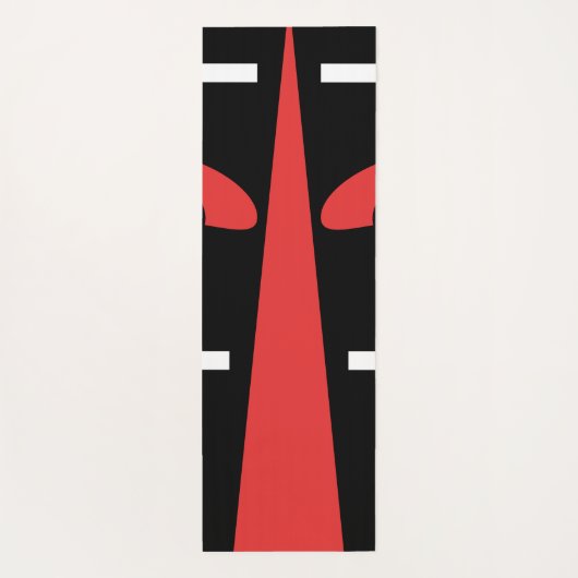 アフリカのリガ ヨガマット (裏面)