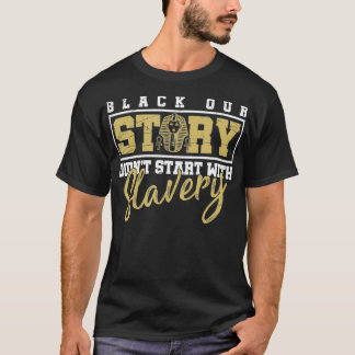 アフリカのルーツプライドブラックアメリカズギフトブラックヒーズ Tシャツ