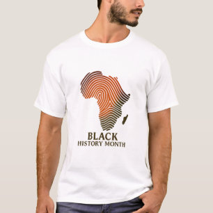 アフリカのルーツ ブラックヒストリーへのオマージュ Tシャツ