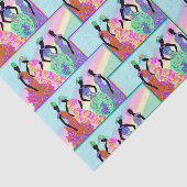 アフリカのレインボーパレード 薄葉紙 (詳細)