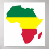 アフリカのレゲエ ポスター (正面)