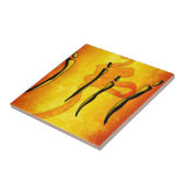 アフリカのレトロのヴィンテージのスタイルのギフト23 タイル (側面)