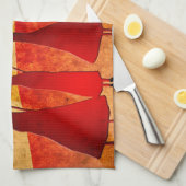 アフリカのレトロのヴィンテージのスタイルのギフト27 キッチンタオル (四つ折り)