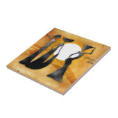 アフリカのレトロのヴィンテージのスタイルのギフト28 タイル (側面)