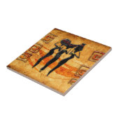 アフリカのレトロのヴィンテージのスタイルのギフト36 タイル (側面)