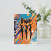 アフリカのレトロヴィンテージスタイルギフトAF102 ポストカード (スタンド正面)