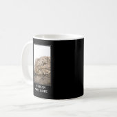 アフリカのロープ – パフ加算蛇の危険 コーヒーマグカップ (正面左)