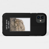 アフリカのロープ – パフ加算蛇の危険 Case-Mate iPhoneケース (裏面(横))