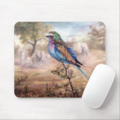 アフリカのローラー マウスパッド (マウス)