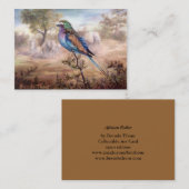 アフリカのローラー 名刺 (正面/裏面)