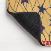 アフリカのワックスのプリントのマウスパッド マウスパッド (コーナー)