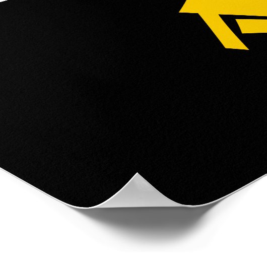 アフリカのワードアートウォールポスター ポスター (角)