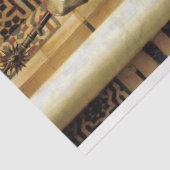 アフリカのヴィンテージ素朴マンテクスチャーの分離 薄葉紙 (詳細)