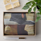 アフリカのヴィンテージ素朴マンテクスチャーの分離 薄葉紙 (ギフト)