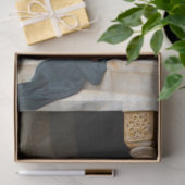 アフリカのヴィンテージ素朴マントテクスチャー 薄葉紙 (ギフト)