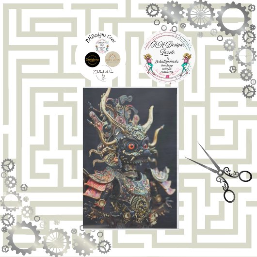 アフリカの主要ロボットの分離 薄葉紙