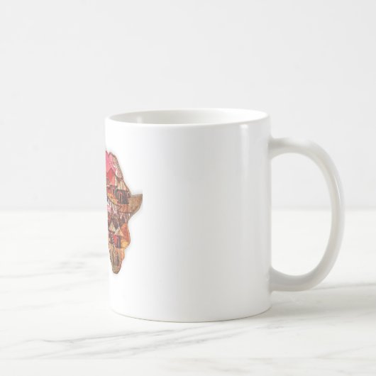 アフリカの二重性 コーヒーマグカップ (右)