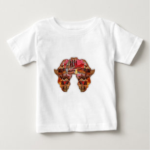 アフリカの二重性 ベビーTシャツ