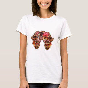 アフリカの二重性 Tシャツ
