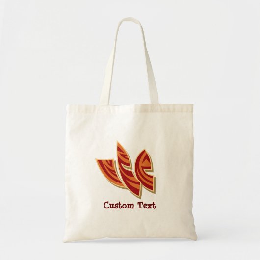アフリカの仮面 トートバッグ (正面)