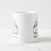 アフリカの冒険とサファリ ジャンボコーヒーマグカップ (正面)