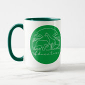 アフリカの冒険とサファリ マグカップ (左)