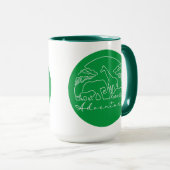 アフリカの冒険とサファリ マグカップ (正面右)