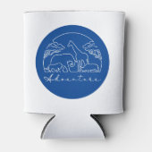 アフリカの冒険とサファリ 缶クーラー (正面)