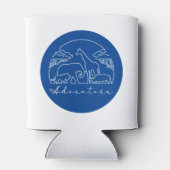 アフリカの冒険とサファリ 缶クーラー (裏面)