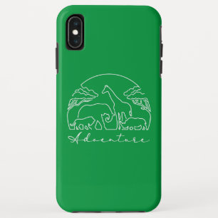 アフリカの冒険とサファリ iPhone XS MAXケース