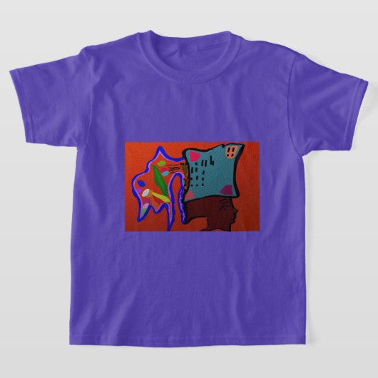 アフリカの剣闘士プリンス Tシャツ (レイダウン)