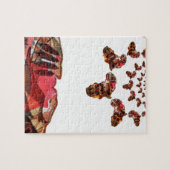 アフリカの動き:万華鏡のように千変万化するパターン地図デザイン ジグソーパズル (横)