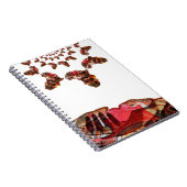 アフリカの動き:万華鏡のように千変万化するパターン地図デザイン ノートブック (右側)