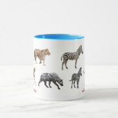 アフリカの動物のマグカップ マグカップ (中央)