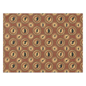 アフリカの動物パターン テーブルクロス (正面(横))