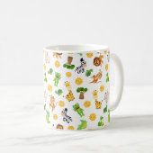 アフリカの動物 コーヒーマグカップ (正面右)