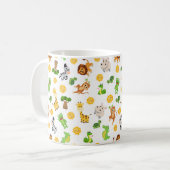 アフリカの動物 コーヒーマグカップ (正面左)