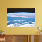 アフリカの南西部の海岸を見渡す。 キャンバスプリント (インサイチュ (リビング))