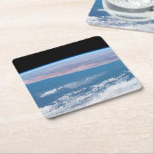 アフリカの南西部の海岸を見渡す。 スクエアペーパーコースター (アングル)