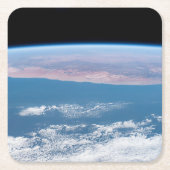 アフリカの南西部の海岸を見渡す。 スクエアペーパーコースター (正面)
