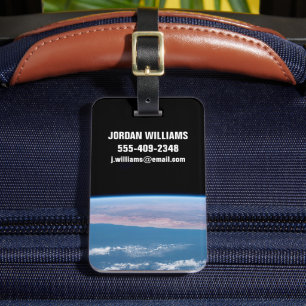 アフリカの南西部の海岸を見渡す。 ラゲッジタグ