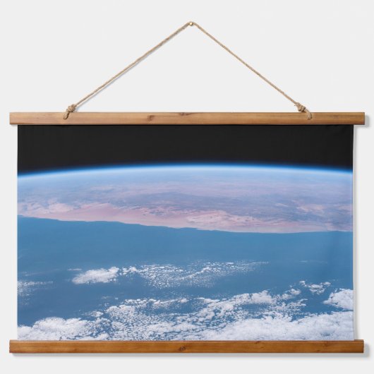 アフリカの南西部の海岸を見渡す。 吊り下げ型タペストリー (正面)