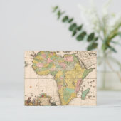 アフリカの古代世界地図 ポストカード (スタンド正面)