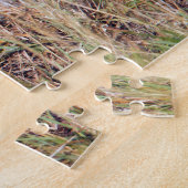 アフリカの可愛いライオンの子の写真 ジグソーパズル (側面)