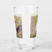 アフリカの可愛いライオンの子の写真 タンブラーグラス (右)