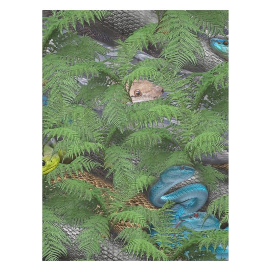 アフリカの喜びのジャングル テーブルクロス (正面)