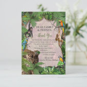 アフリカの喜びのジャングル 出欠カード (スタンド正面)