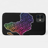 アフリカの地図アフリカプライドゼブラパターン Case-Mate iPhoneケース (裏面(横))