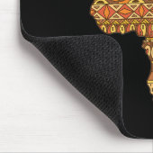 アフリカの地図アフリカGiftvintage Black American Afric マウスパッド (コーナー)