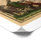 アフリカの地図1688 ポスター (角)